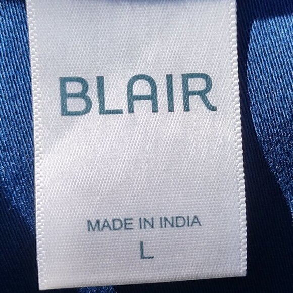 Blair Blue Stretch Jacket Size L - Picture 8 of 15